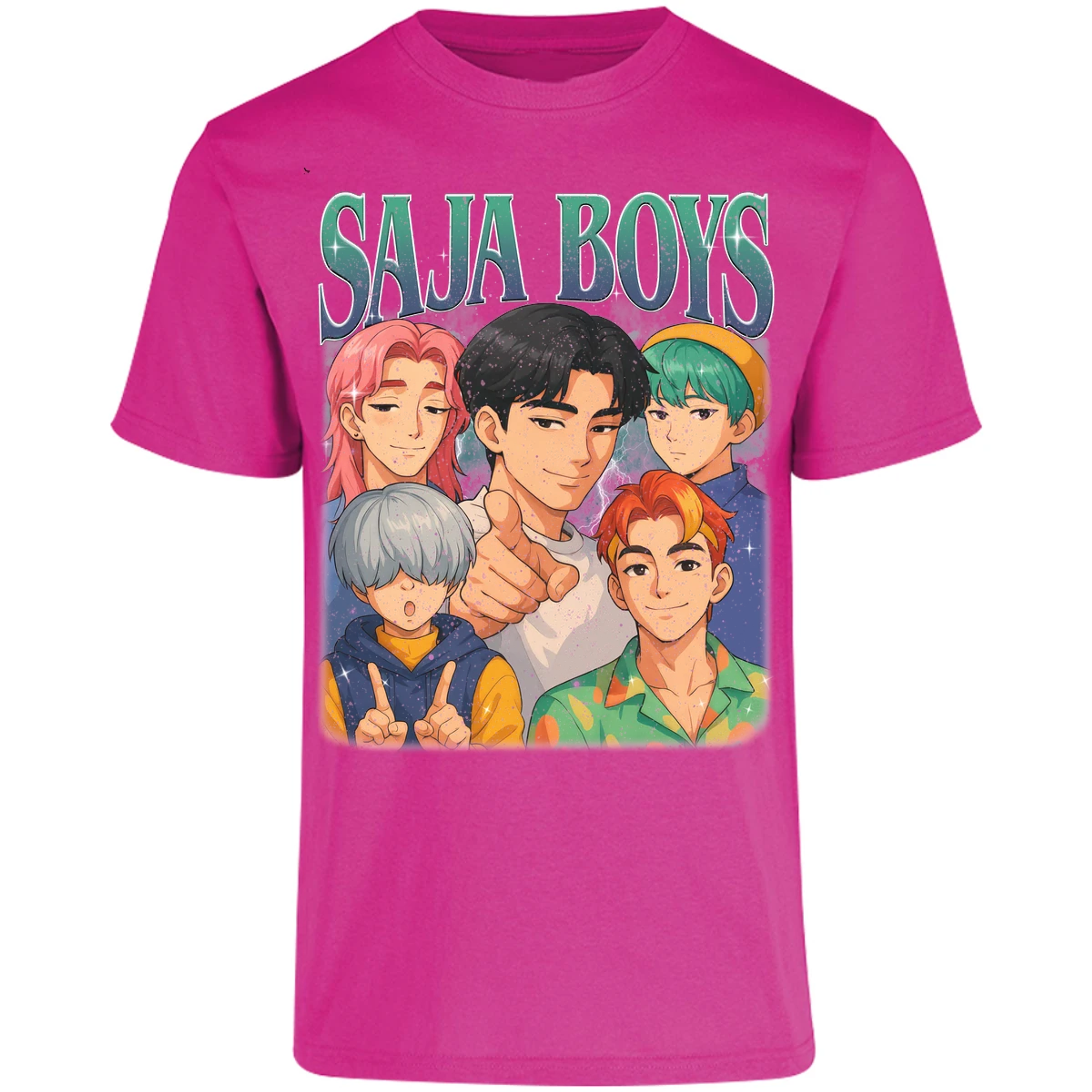 Playera Demon Hunters Saja Boys 014 para Adulto 25