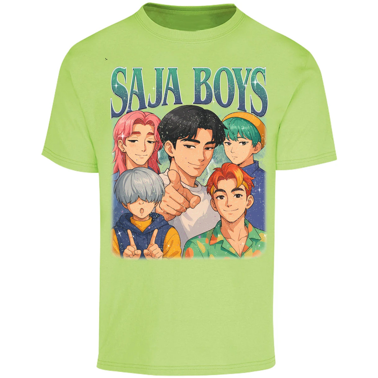 Playera Demon Hunters Saja Boys 014 para Adulto 26