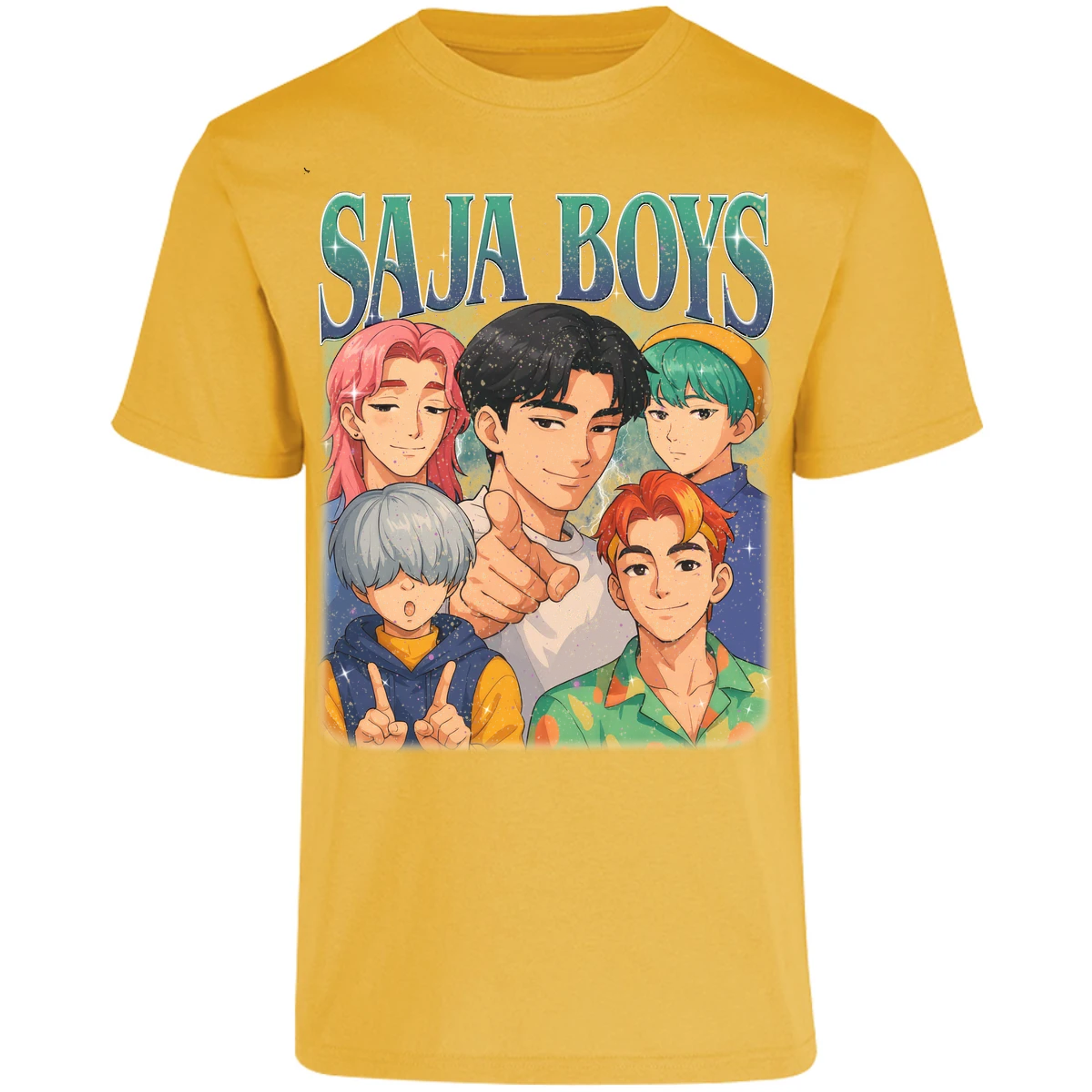 Playera Demon Hunters Saja Boys 014 para Adulto 28