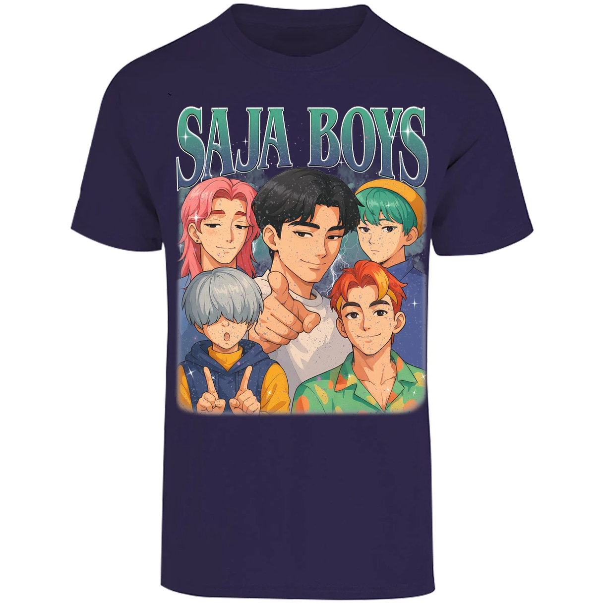 Playera Demon Hunters Saja Boys 014 para Adulto 30