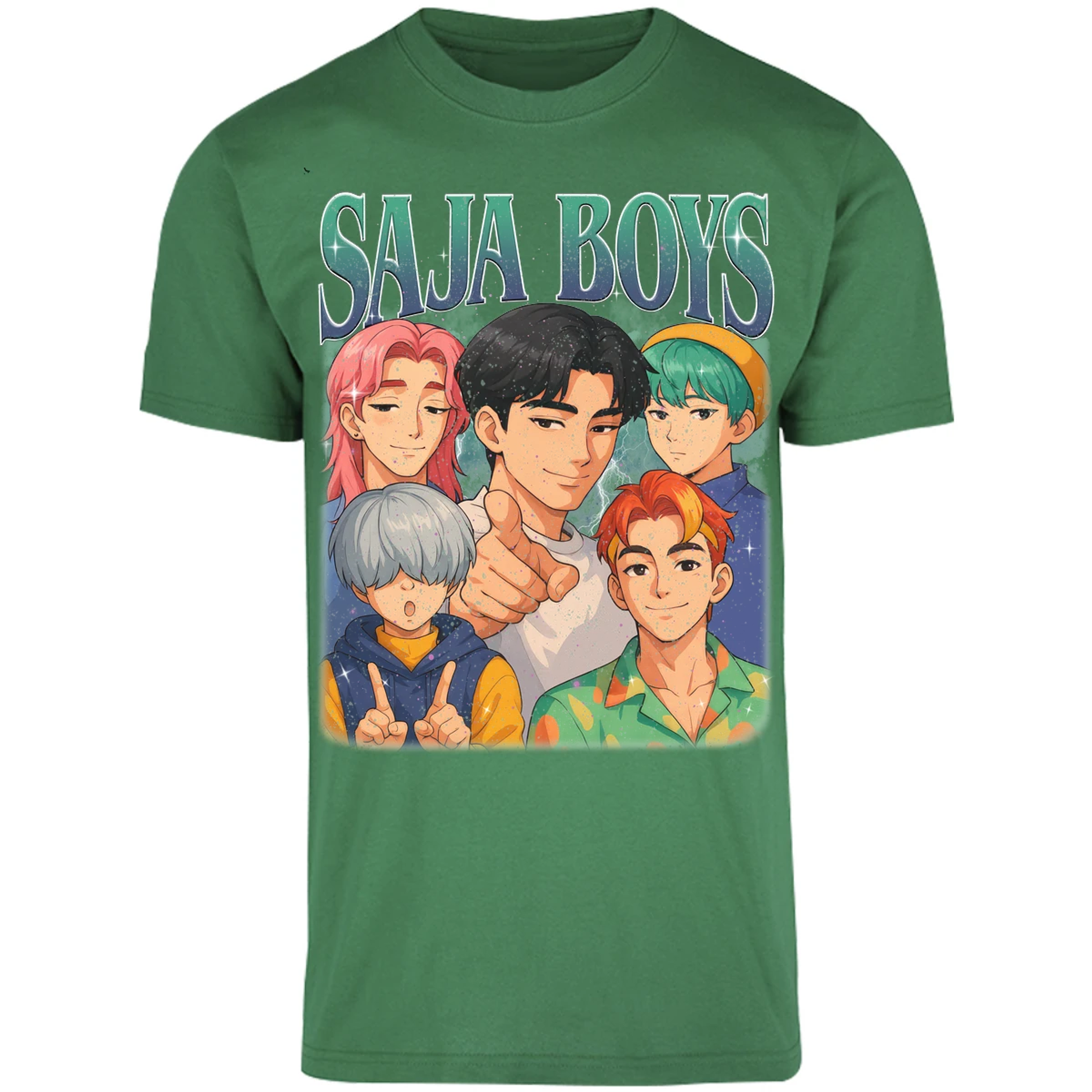 Playera Demon Hunters Saja Boys 014 para Adulto 31