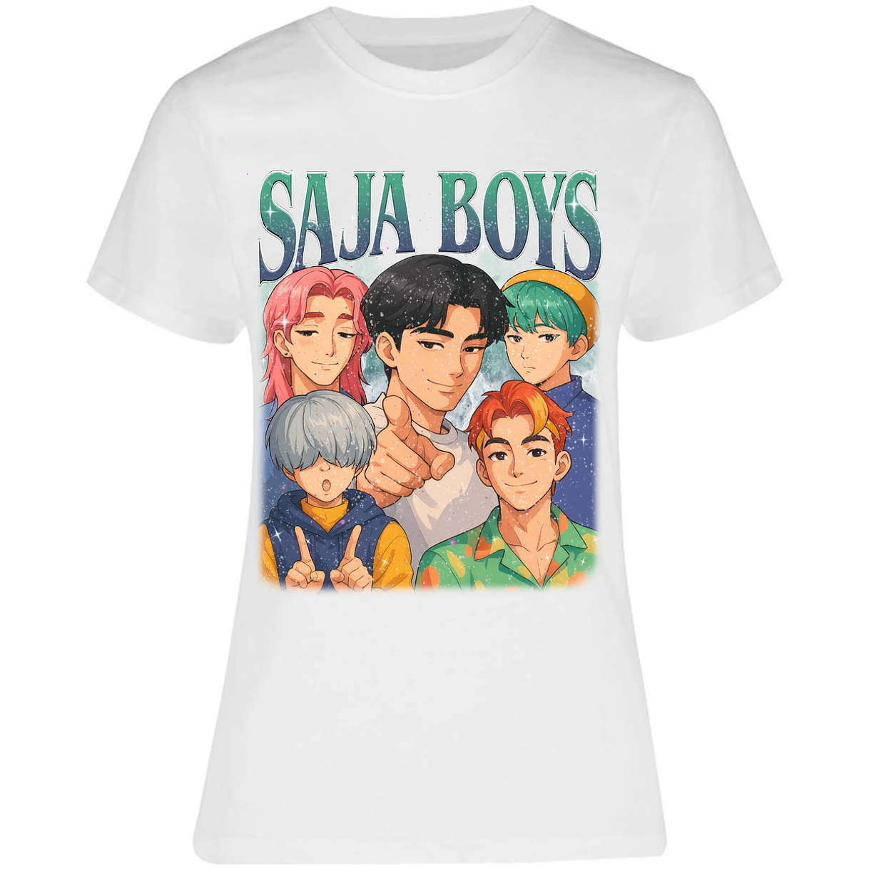 Blusa Demon Hunters Saja Boys 014 Blusa para Mujer 3