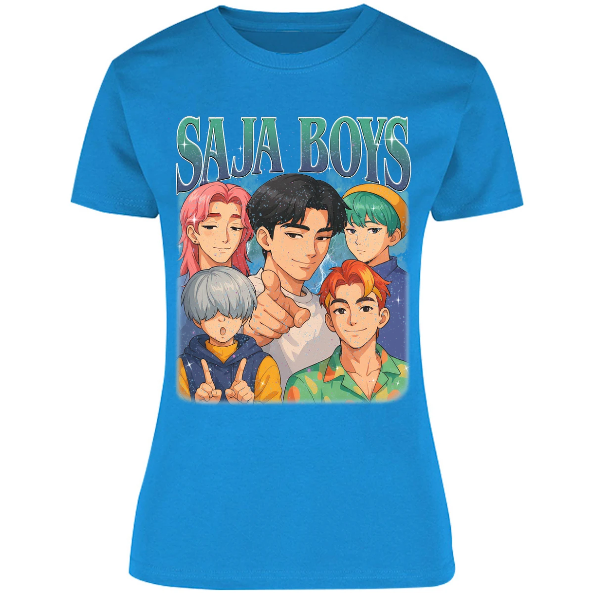 Blusa Demon Hunters Saja Boys 014 Blusa para Mujer 2