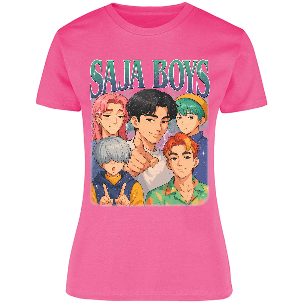 Blusa Demon Hunters Saja Boys 014 Blusa para Mujer 5