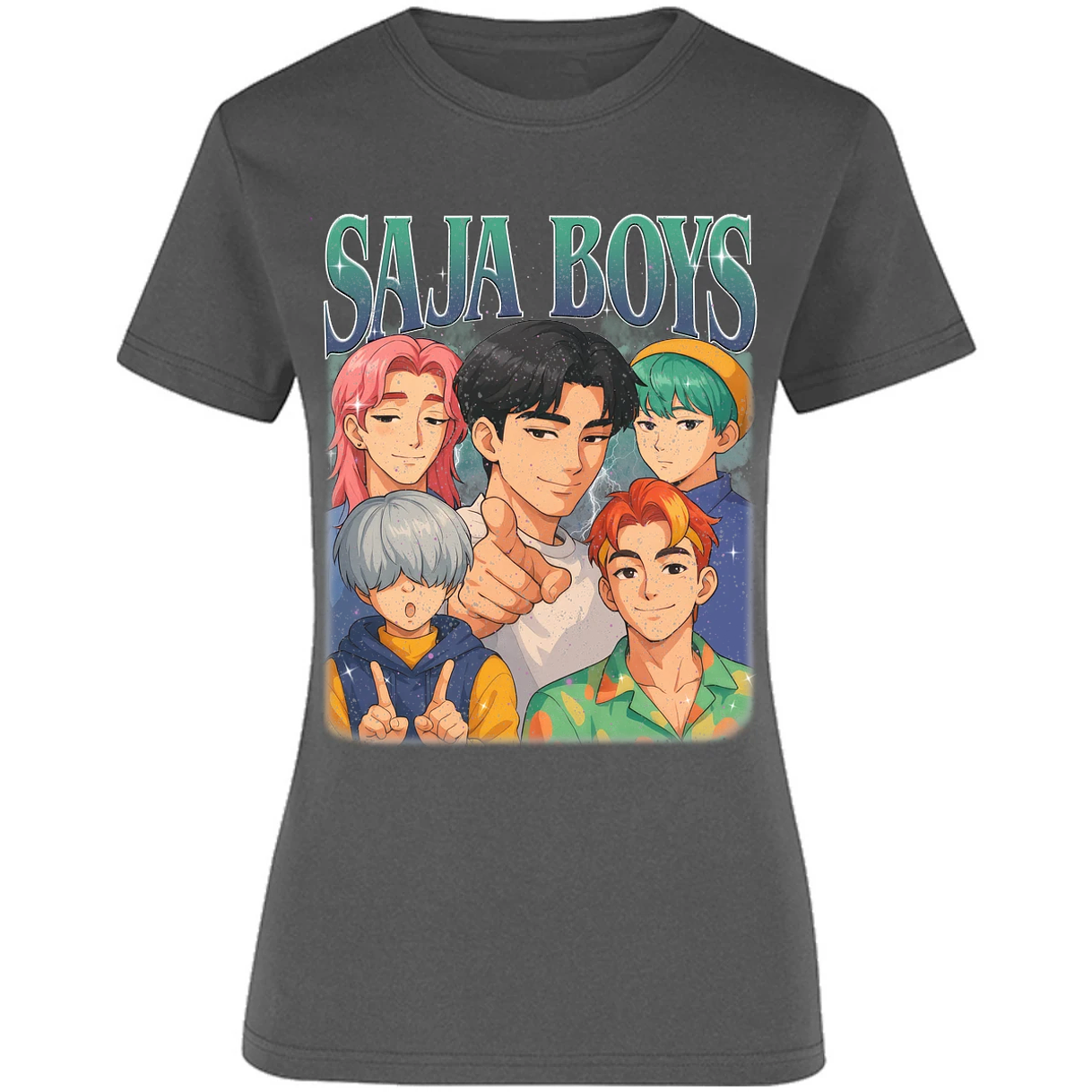 Blusa Demon Hunters Saja Boys 014 Blusa para Mujer 10