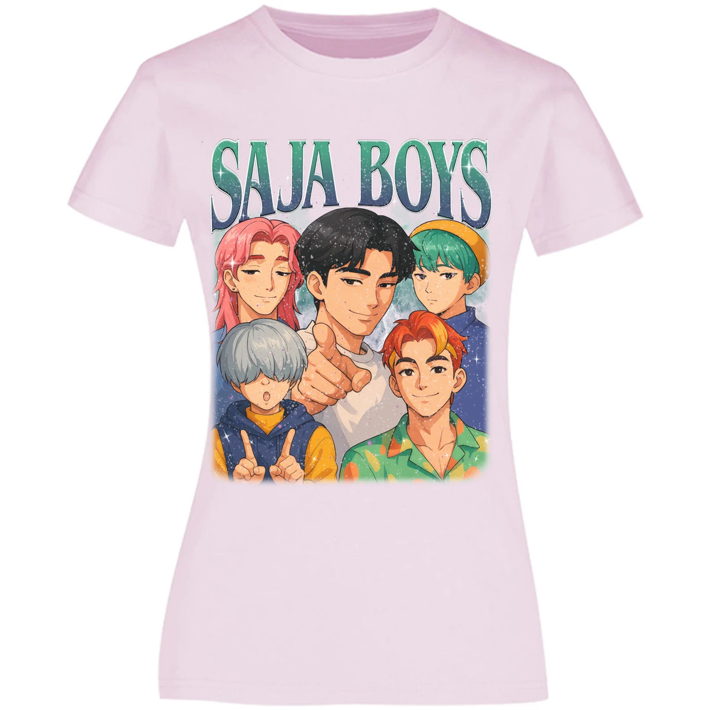 Blusa Demon Hunters Saja Boys 014 Blusa para Mujer 7