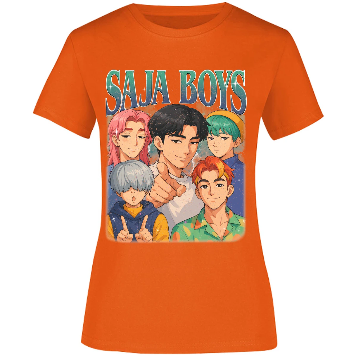 Blusa Demon Hunters Saja Boys 014 Blusa para Mujer 8