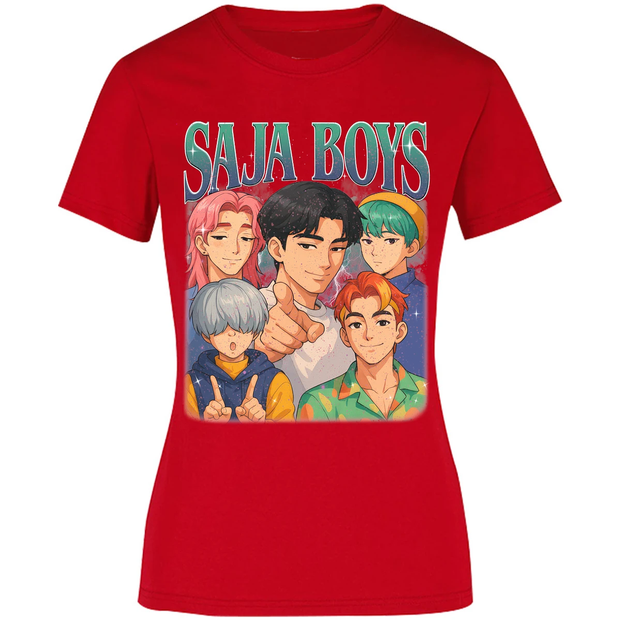 Blusa Demon Hunters Saja Boys 014 Blusa para Mujer 12
