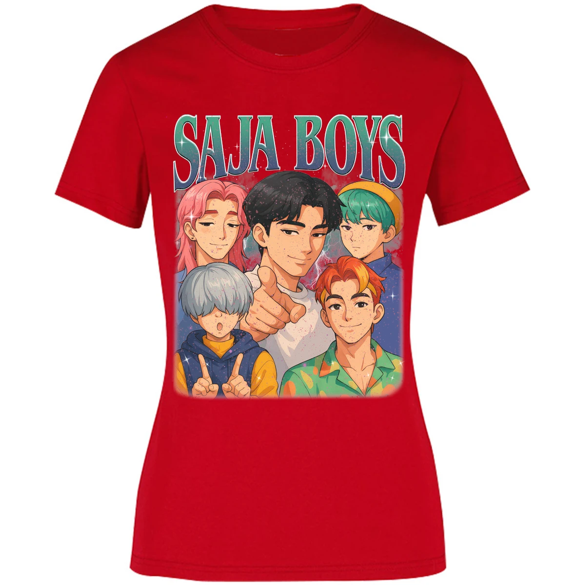 Blusa Demon Hunters Saja Boys 014 Blusa para Mujer 12