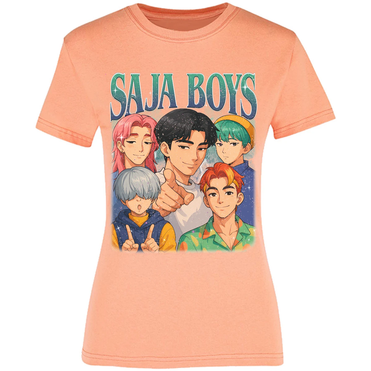 Blusa Demon Hunters Saja Boys 014 Blusa para Mujer 9