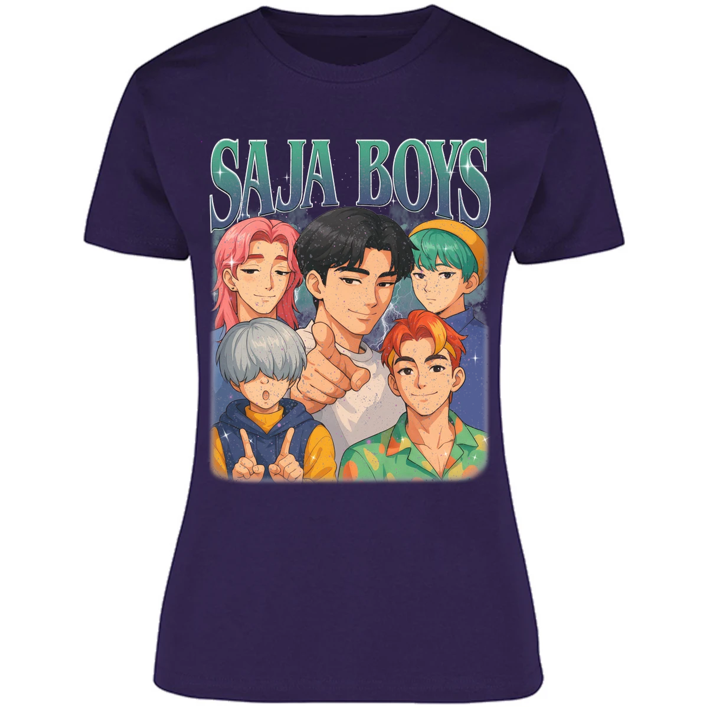 Blusa Demon Hunters Saja Boys 014 Blusa para Mujer 13