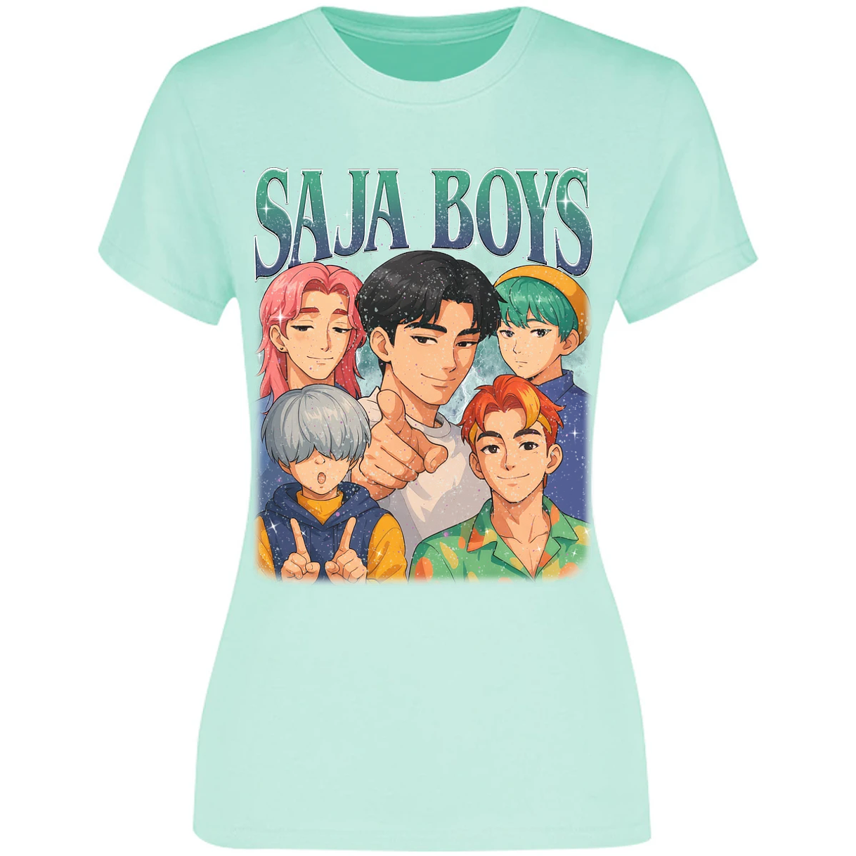 Blusa Demon Hunters Saja Boys 014 Blusa para Mujer 14