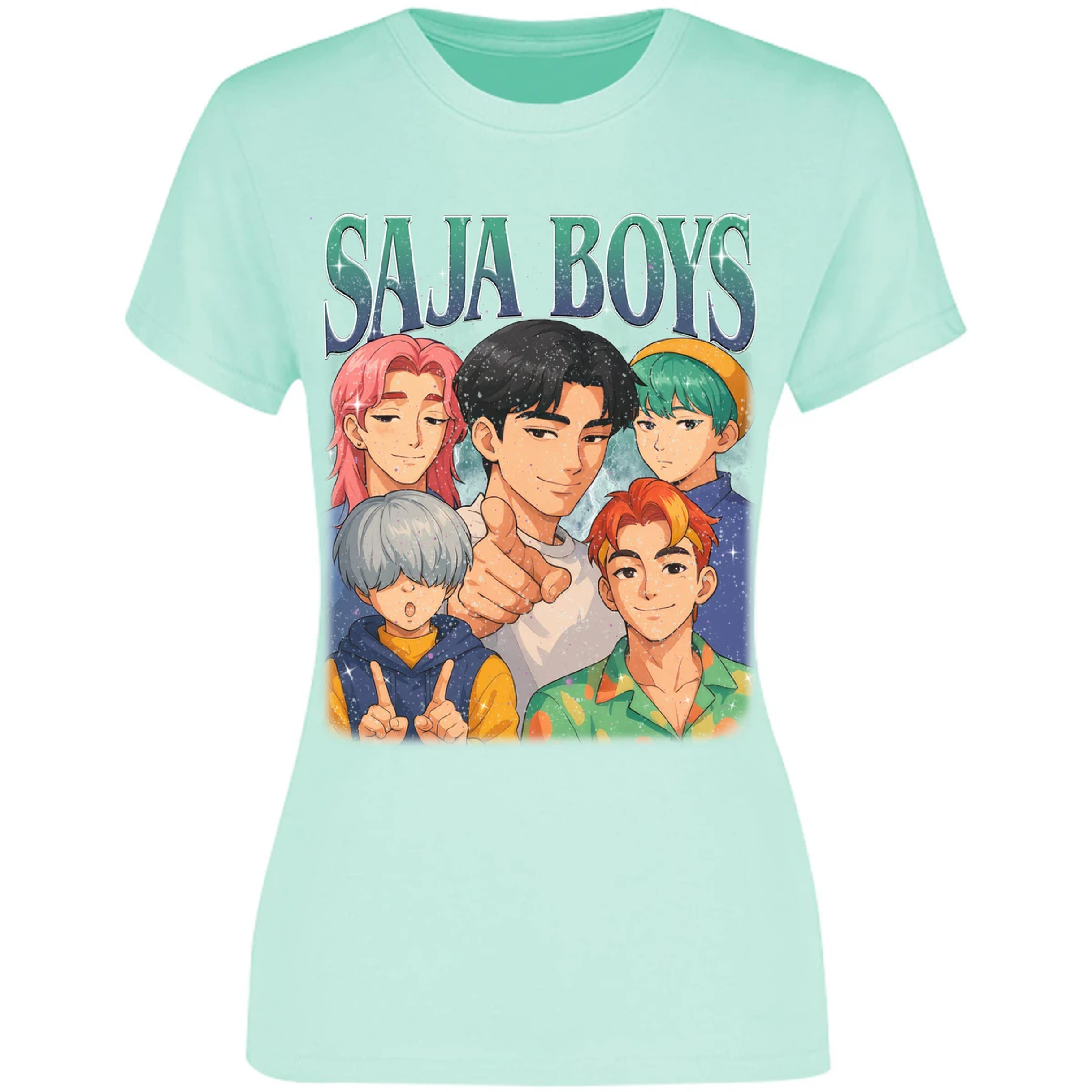 Blusa Demon Hunters Saja Boys 014 Blusa para Mujer 14