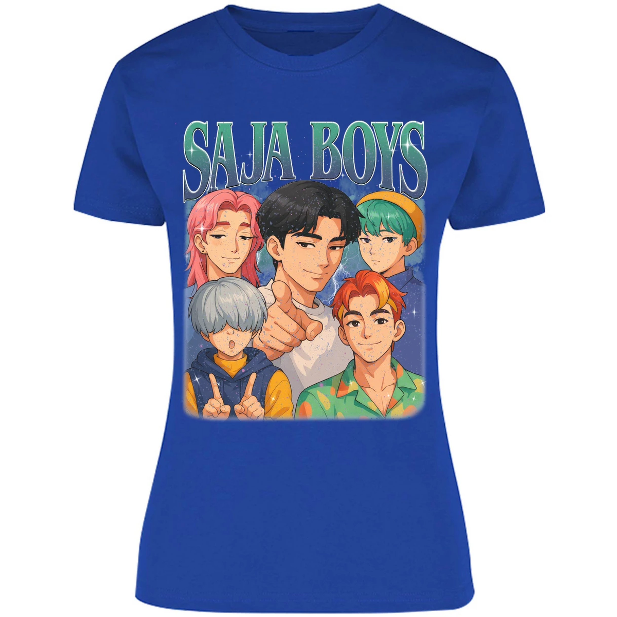 Blusa Demon Hunters Saja Boys 014 Blusa para Mujer 17