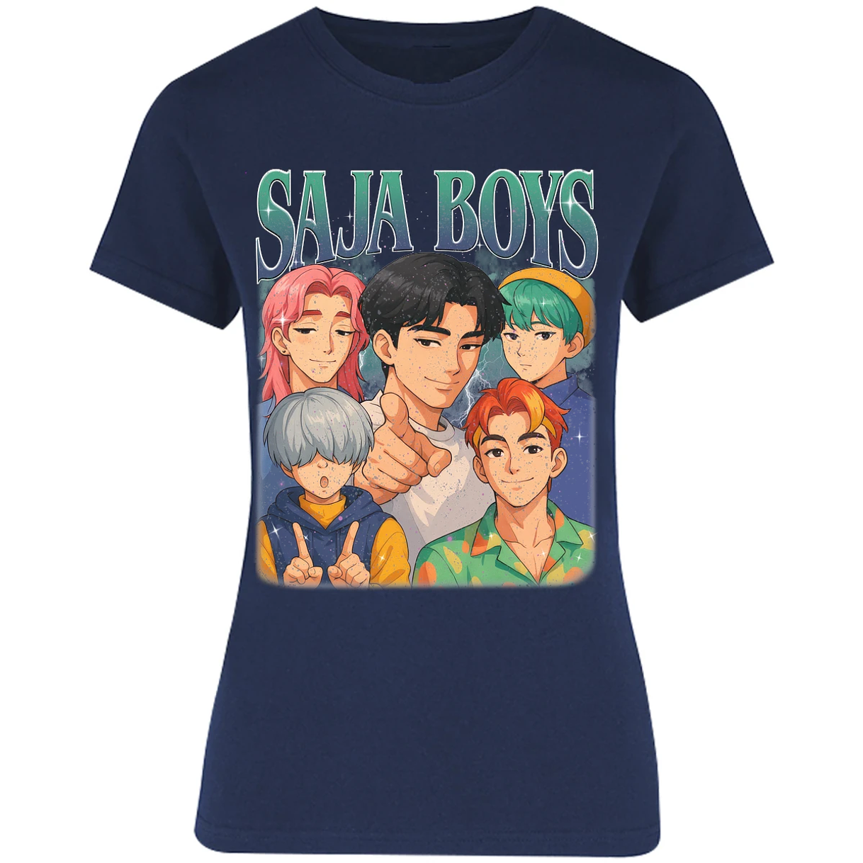 Blusa Demon Hunters Saja Boys 014 Blusa para Mujer 19