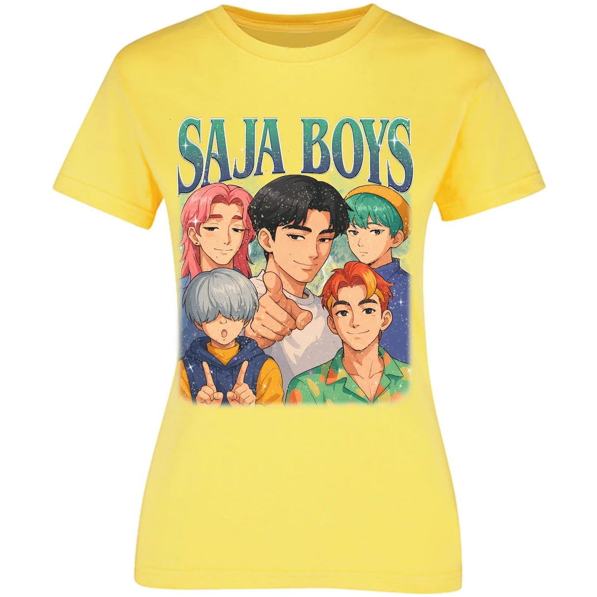 Blusa Demon Hunters Saja Boys 014 Blusa para Mujer 18