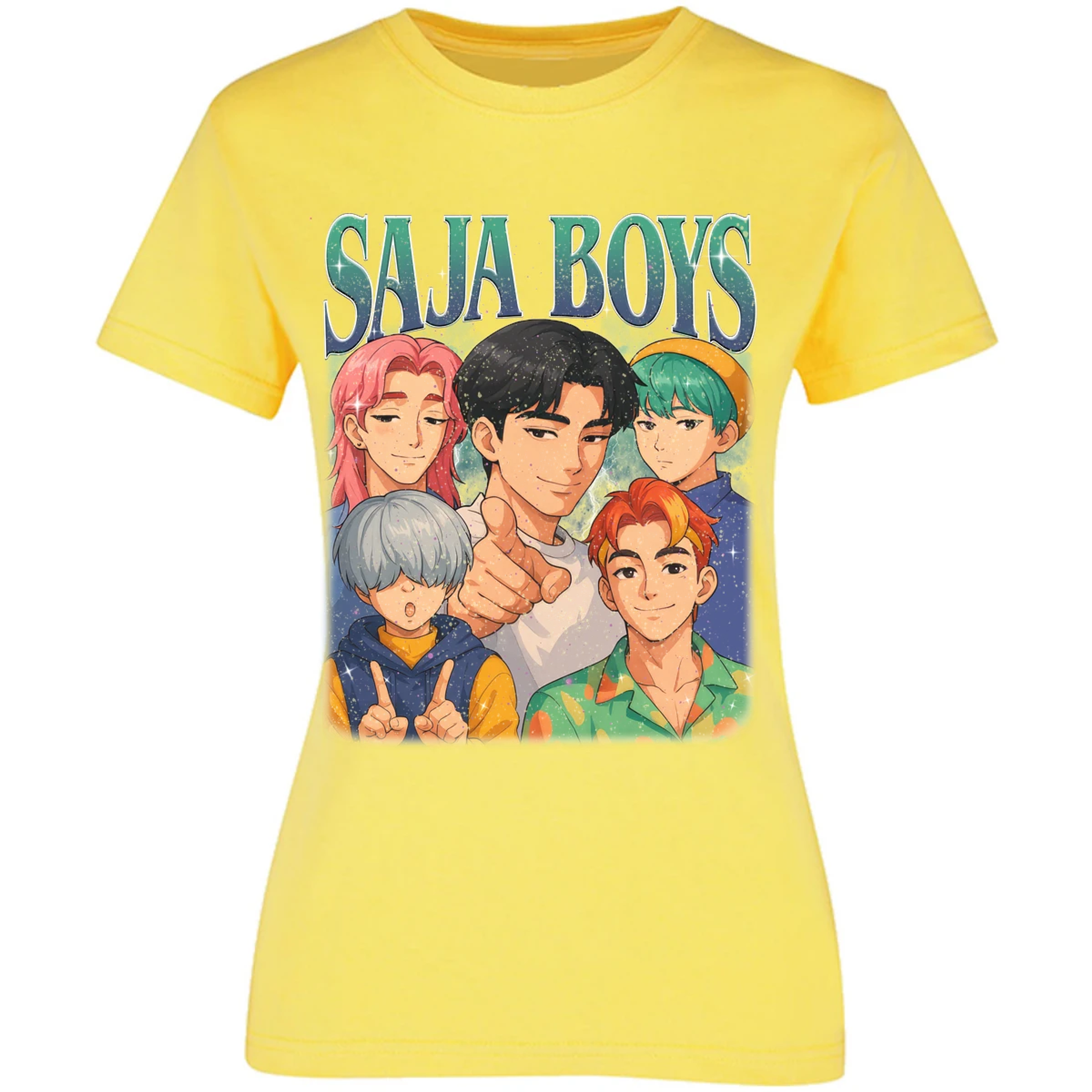 Blusa Demon Hunters Saja Boys 014 Blusa para Mujer 18