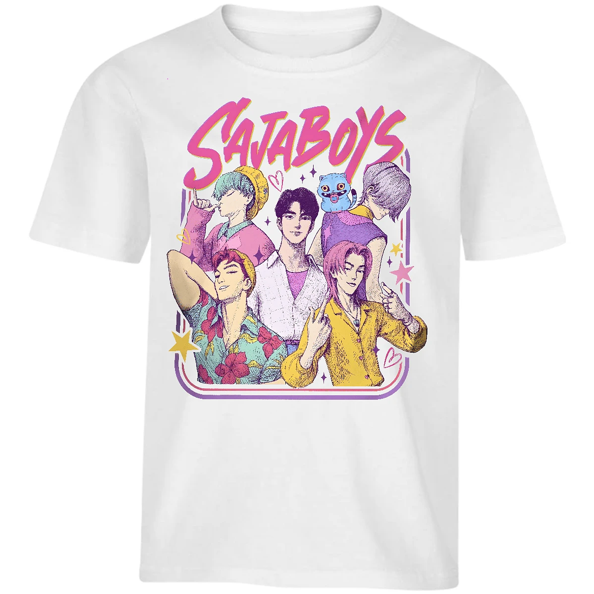 Playera Demon Hunters Saja Boys 017 para Niño 3