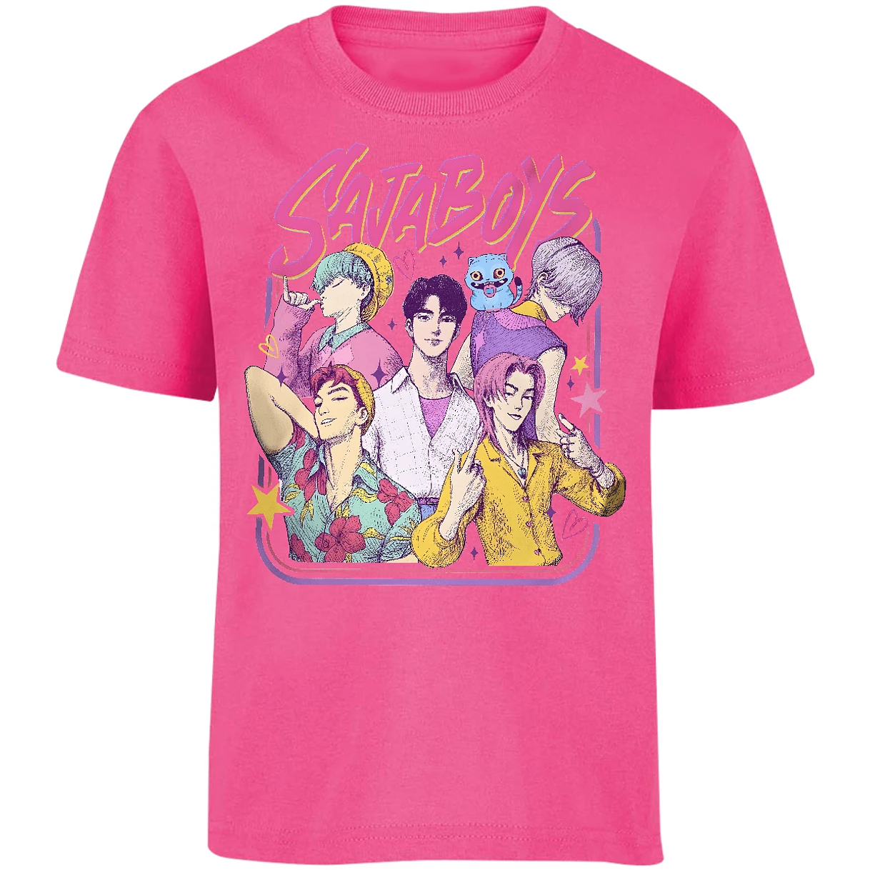 Playera Demon Hunters Saja Boys 017 para Niño 8