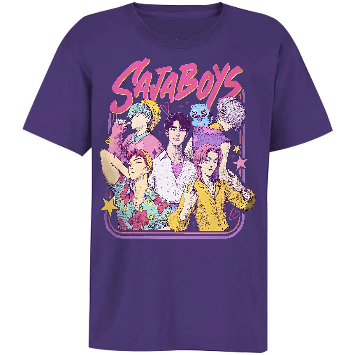 Playera Demon Hunters Saja Boys 017 para Niño 9