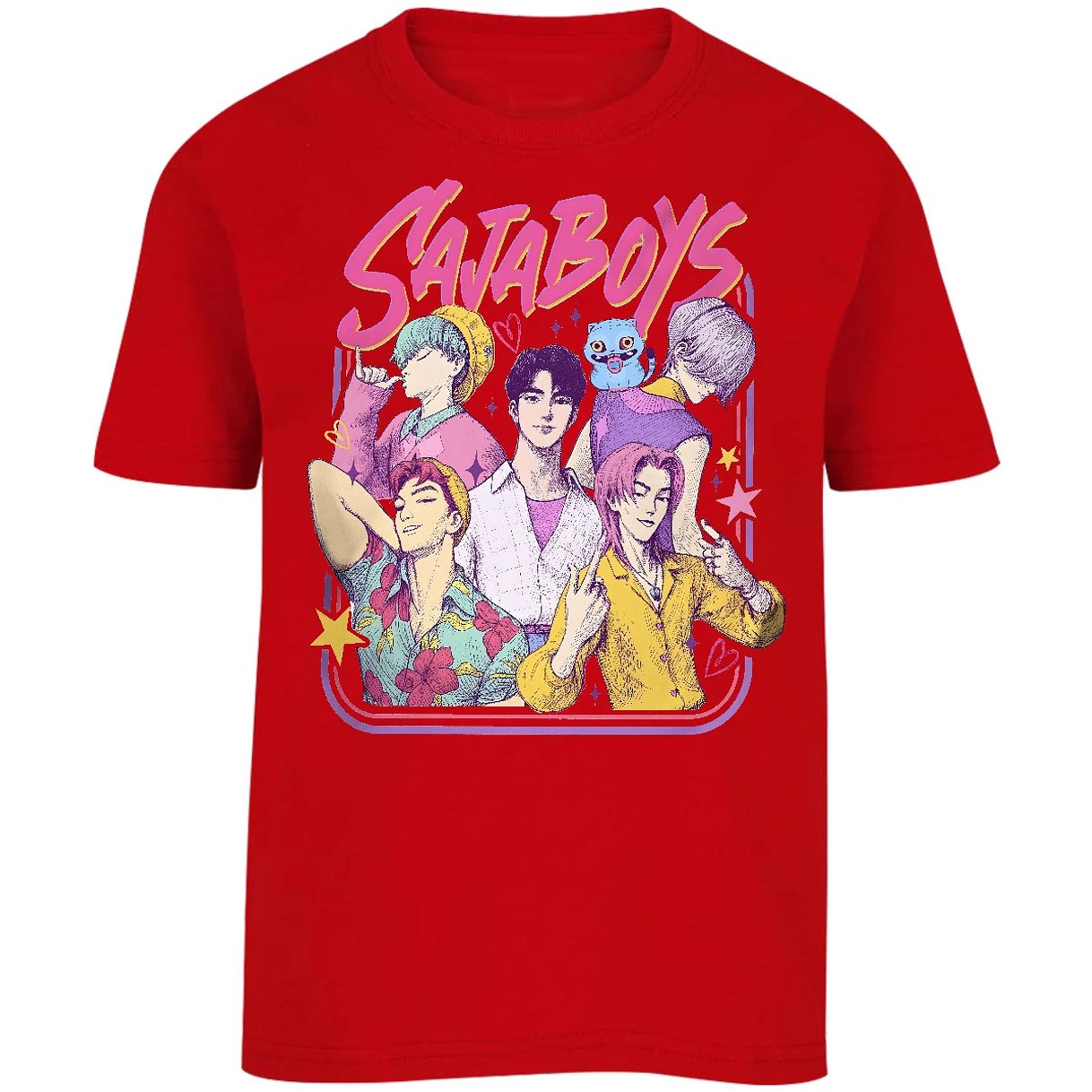 Playera Demon Hunters Saja Boys 017 para Niño 12