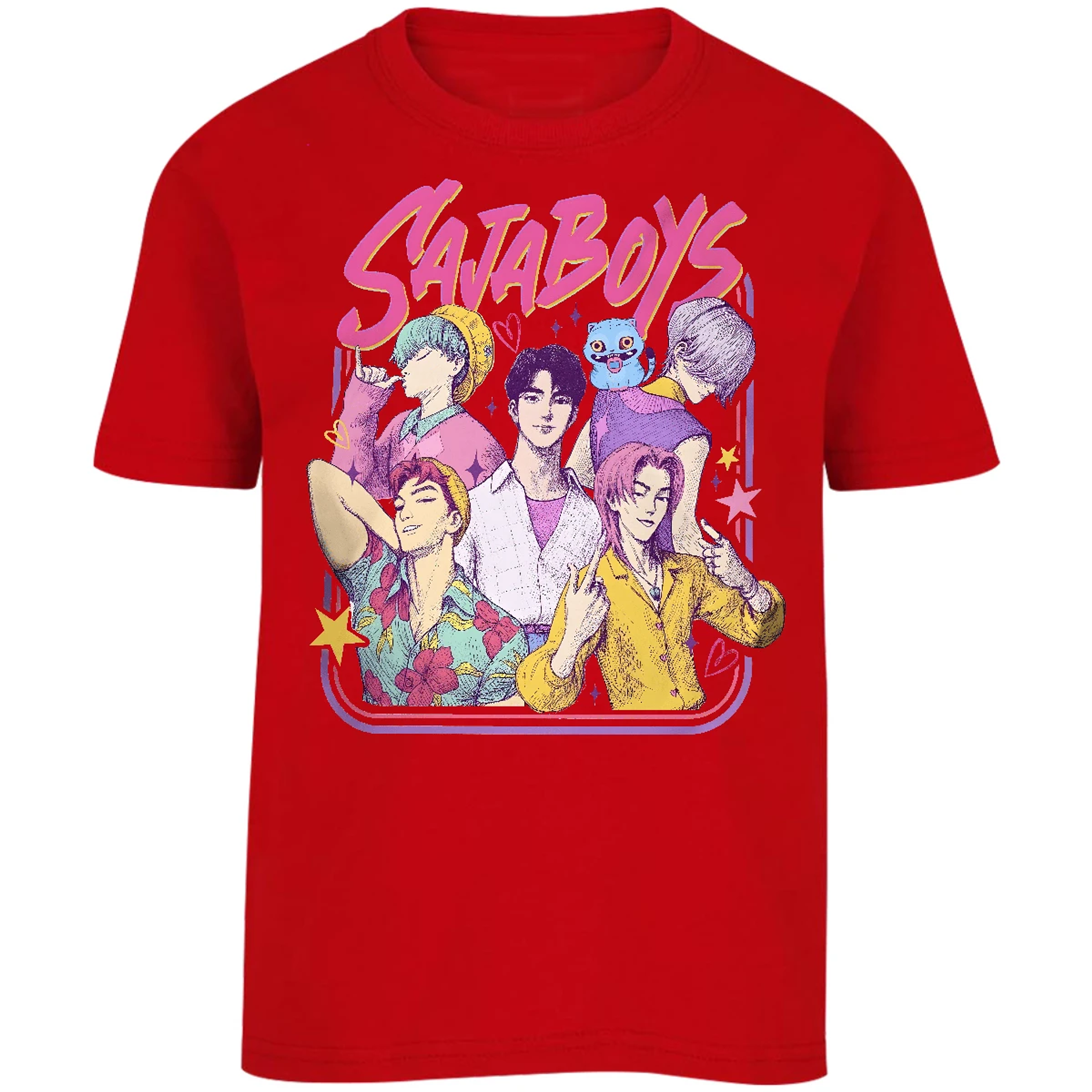 Playera Demon Hunters Saja Boys 017 para Niño 12