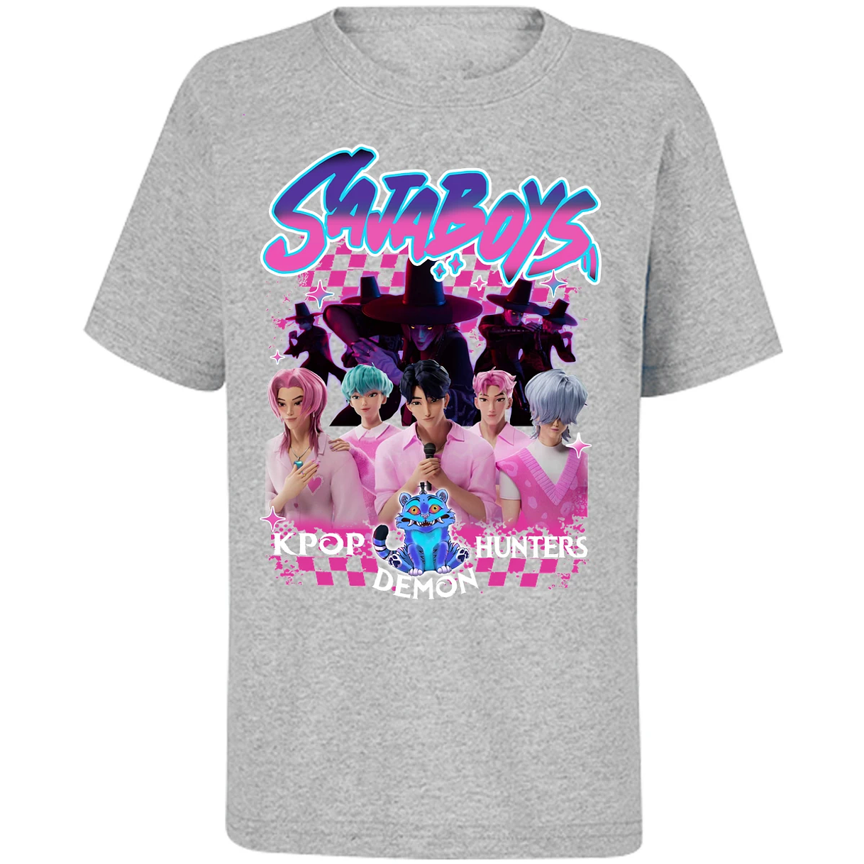 Playera Demon Hunters Saja Boys 024 para Niño 9
