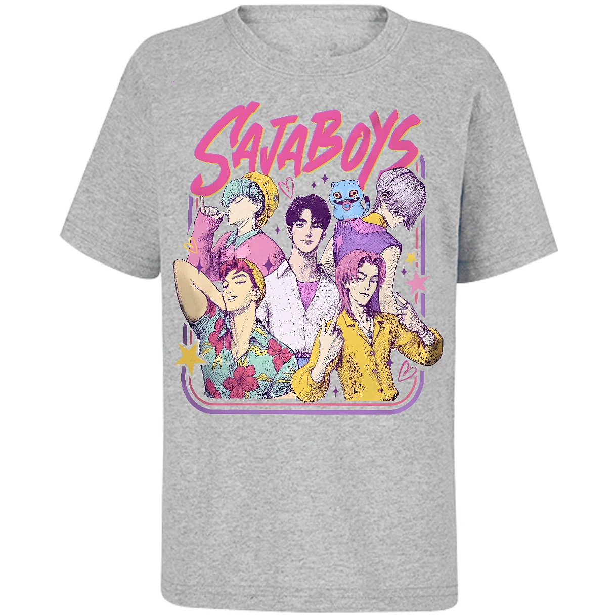 Playera Demon Hunters Saja Boys 017 para Niño 17