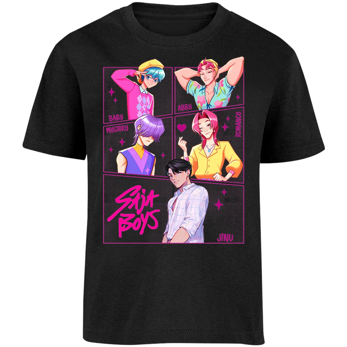 Playera Demon Hunters Saja Boys 020 para Niño 3