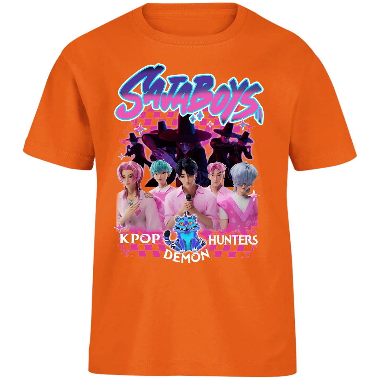 Playera Demon Hunters Saja Boys 024 para Niño 14