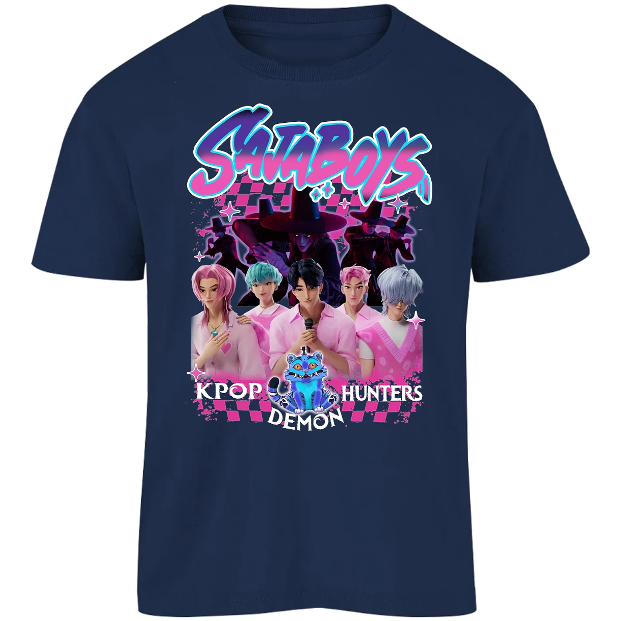 Playera Demon Hunters Saja Boys 024 para Niño 15