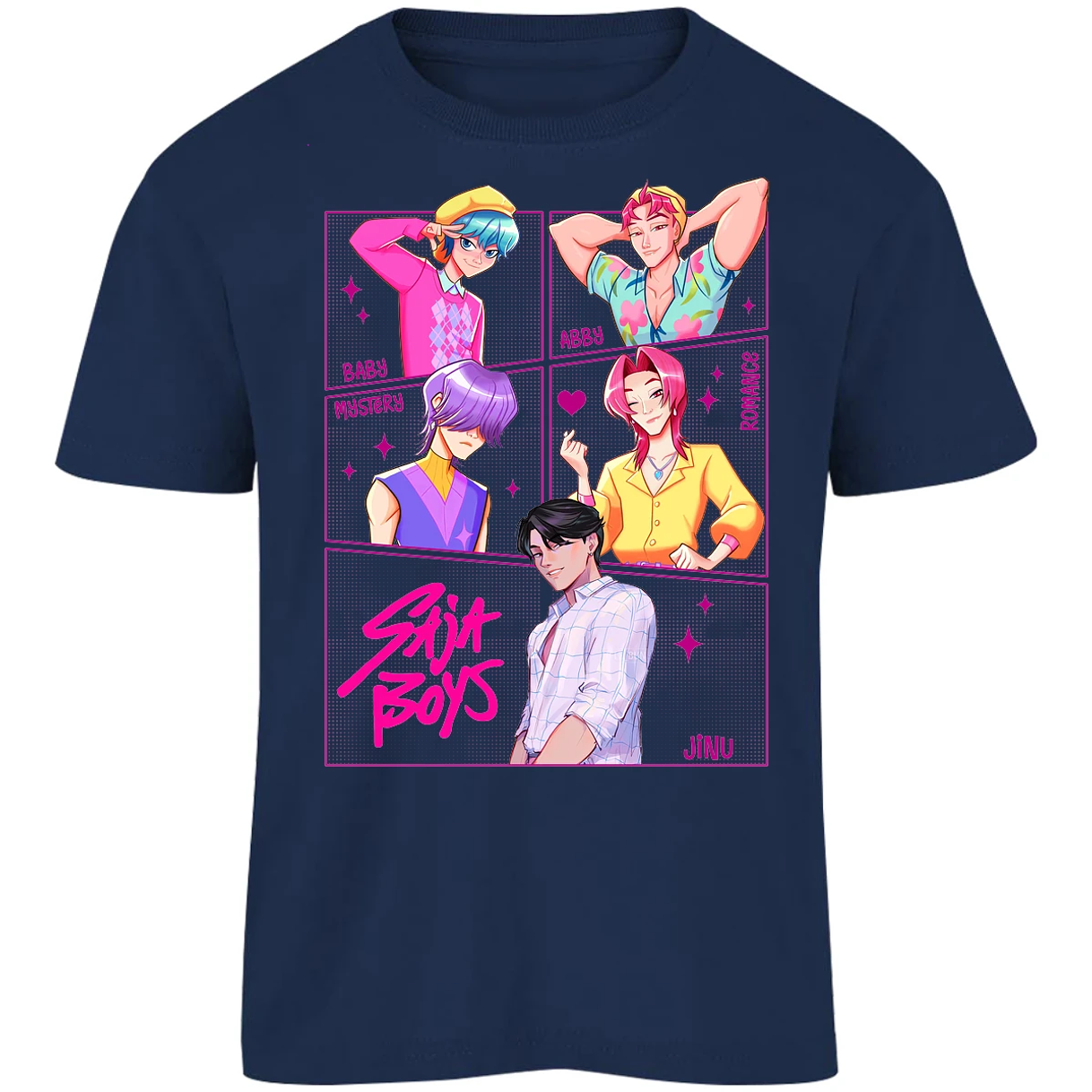 Playera Demon Hunters Saja Boys 020 para Niño 5