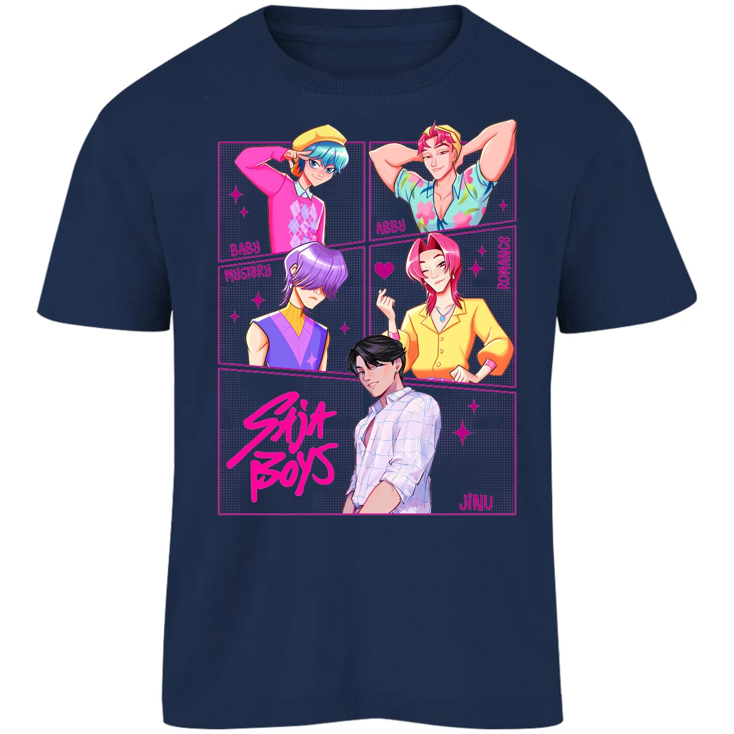 Playera Demon Hunters Saja Boys 020 para Niño 5