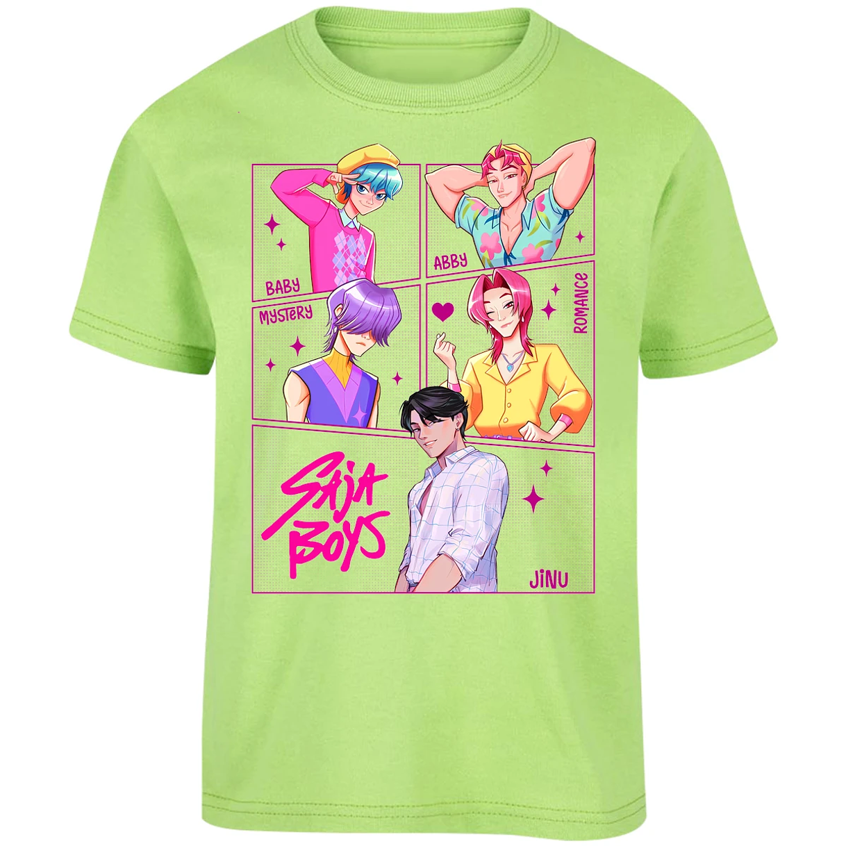 Playera Demon Hunters Saja Boys 020 para Niño 8