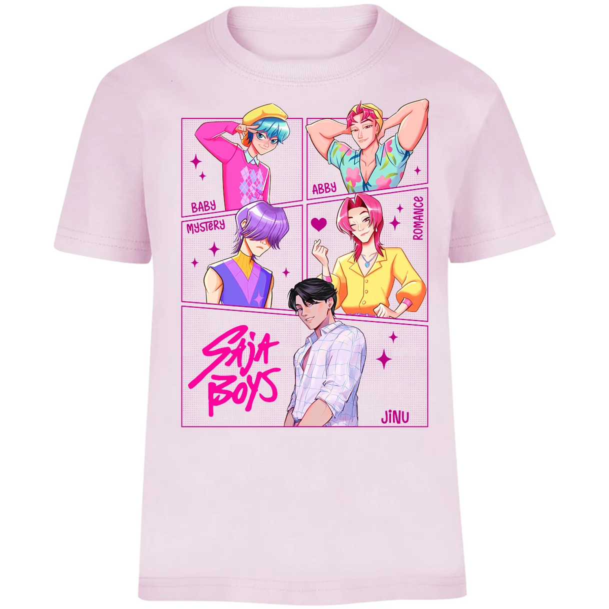 Playera Demon Hunters Saja Boys 020 para Niño 9