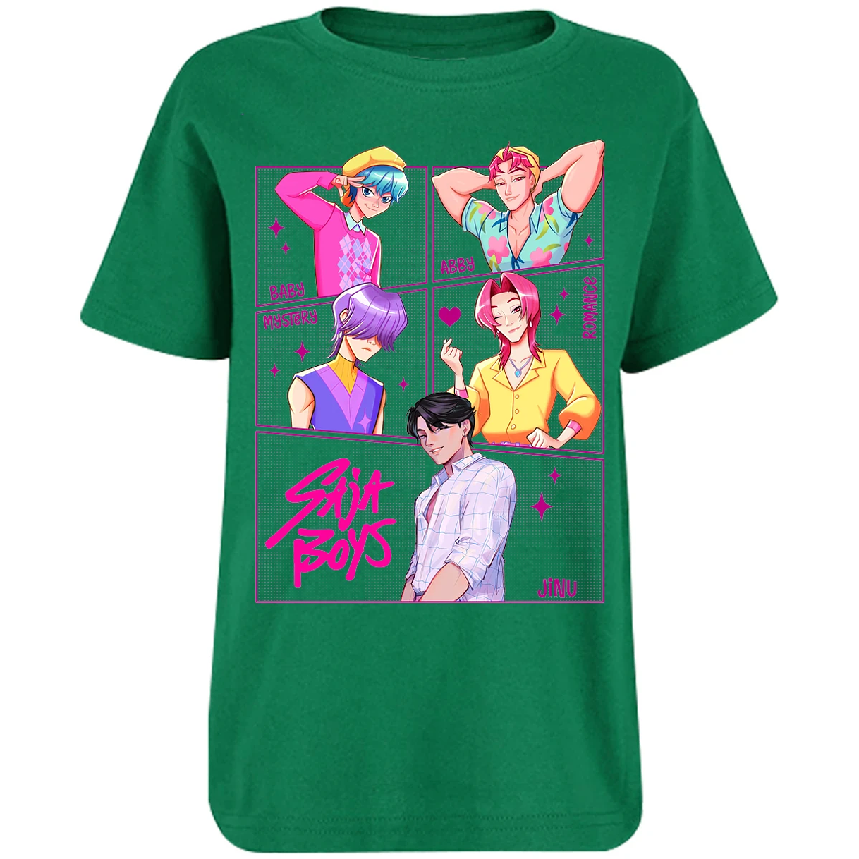 Playera Demon Hunters Saja Boys 020 para Niño 10