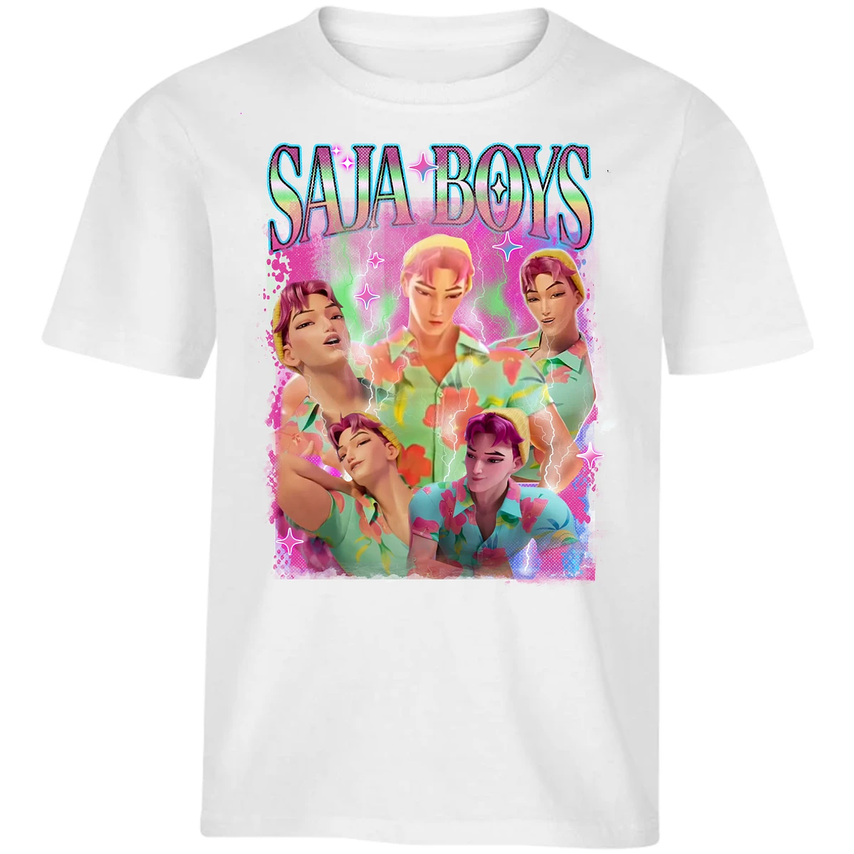 Playera Demon Hunters Saja Boys 015 para Niño 11