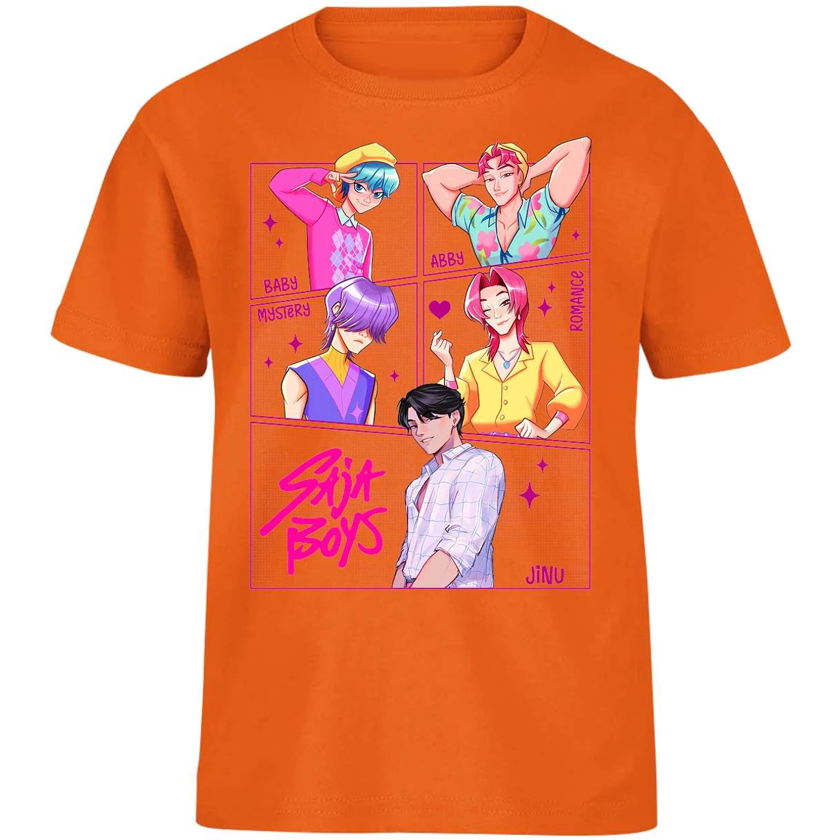 Playera Demon Hunters Saja Boys 020 para Niño 14