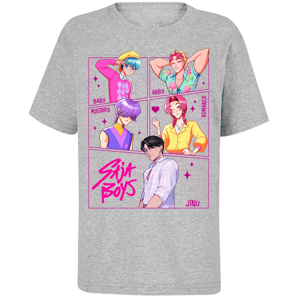 Playera Demon Hunters Saja Boys 020 para Niño 15