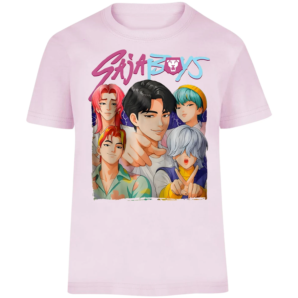 Playera Demon Hunters Saja Boys 025 para Niño 7