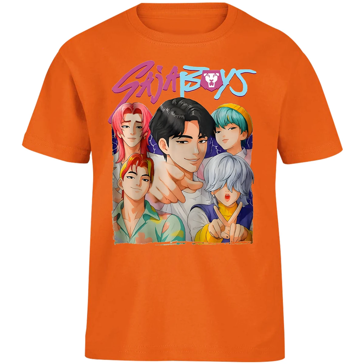 Playera Demon Hunters Saja Boys 025 para Niño 9