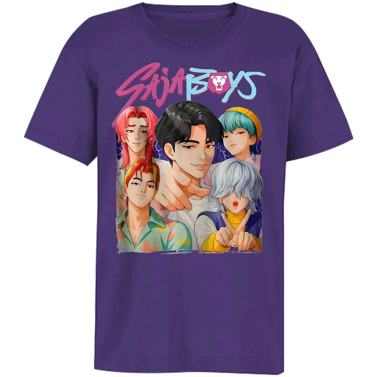 Playera Demon Hunters Saja Boys 025 para Niño 10