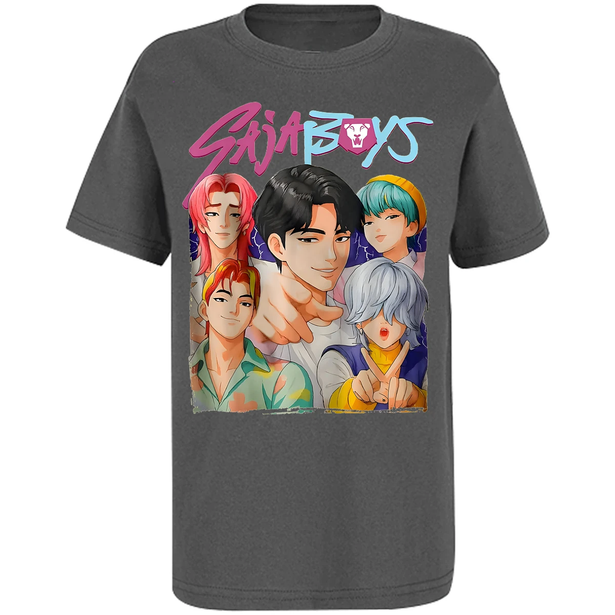 Playera Demon Hunters Saja Boys 025 para Niño 12