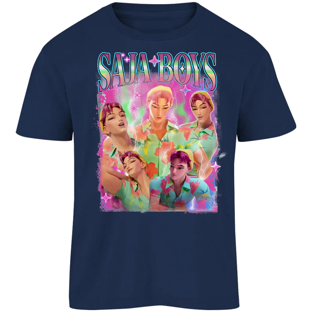 Playera Demon Hunters Saja Boys 015 para Niño 10