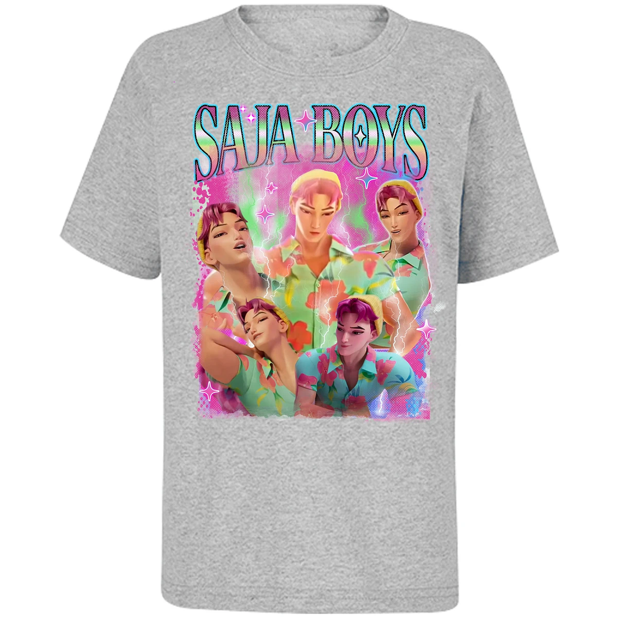 Playera Demon Hunters Saja Boys 015 para Niño 12