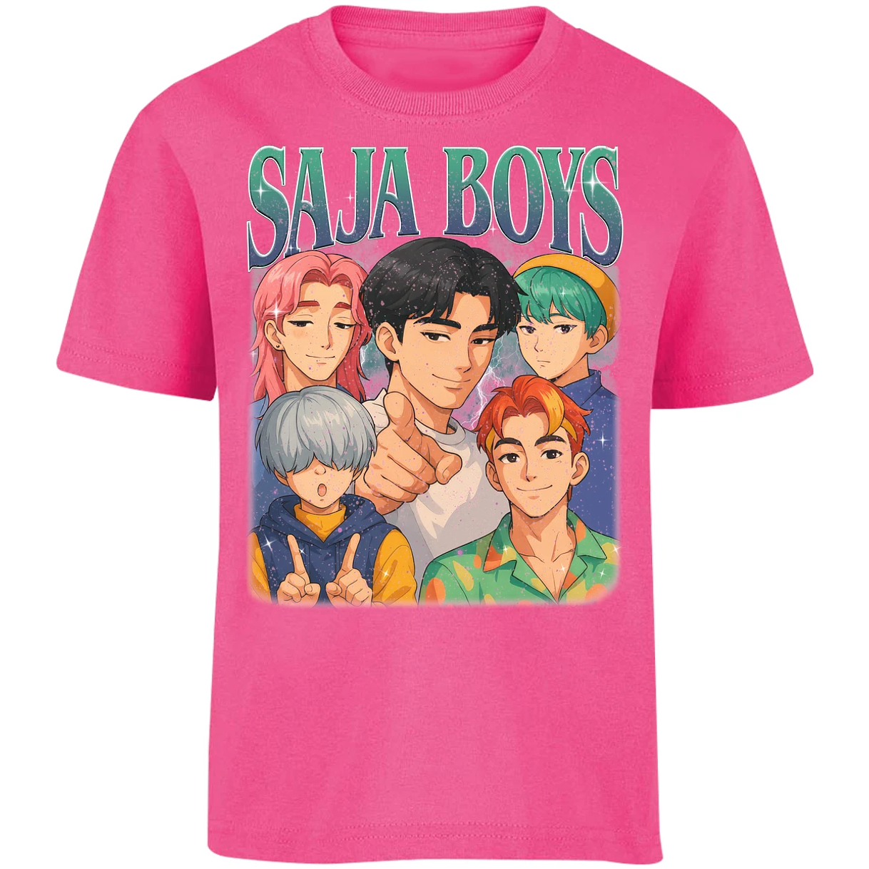 Playera Demon Hunters Saja Boys 014 para Niño 7