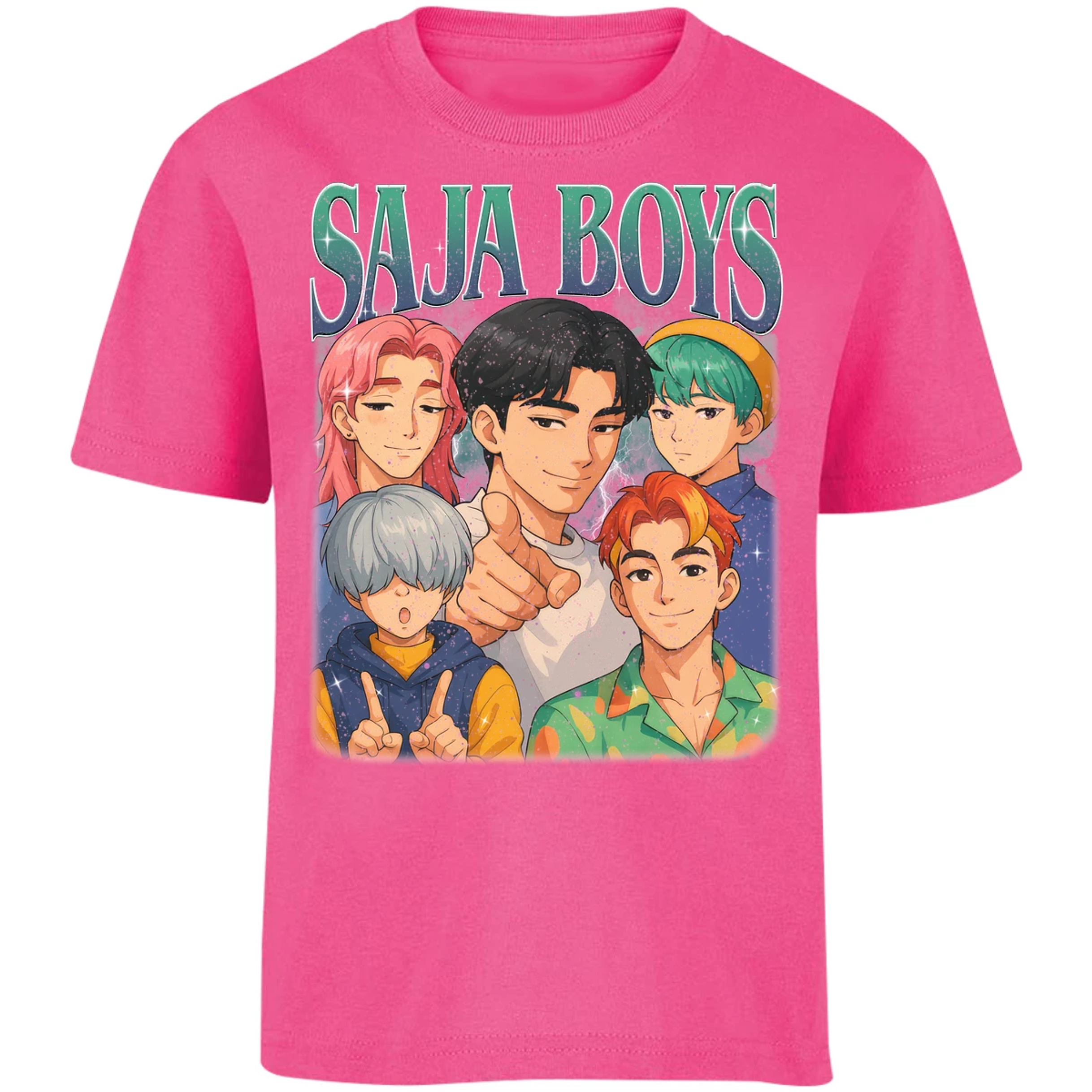 Playera Demon Hunters Saja Boys 014 para Niño 7