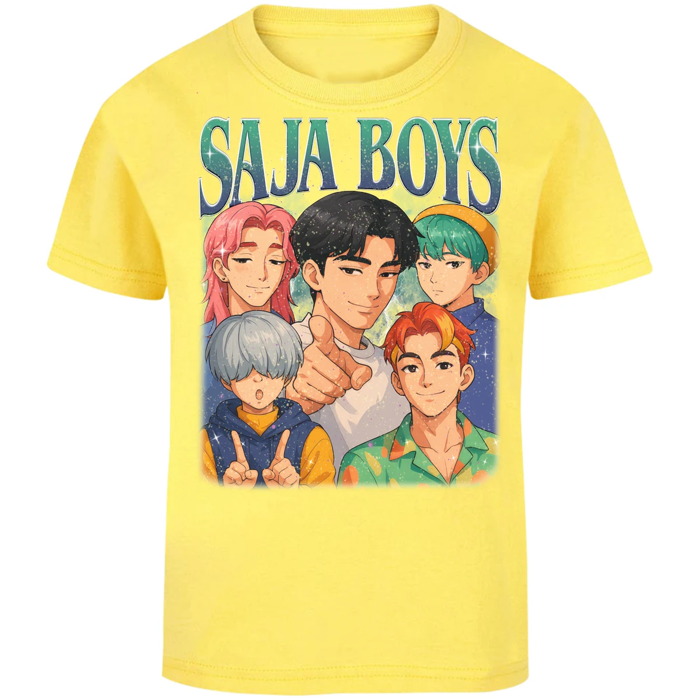 Playera Demon Hunters Saja Boys 014 para Niño 8