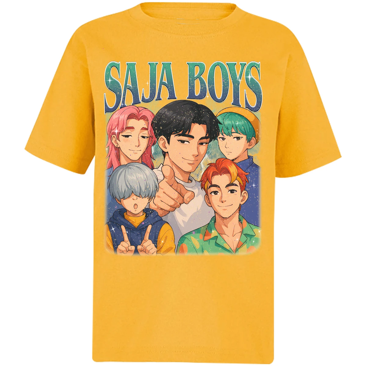 Playera Demon Hunters Saja Boys 014 para Niño 11