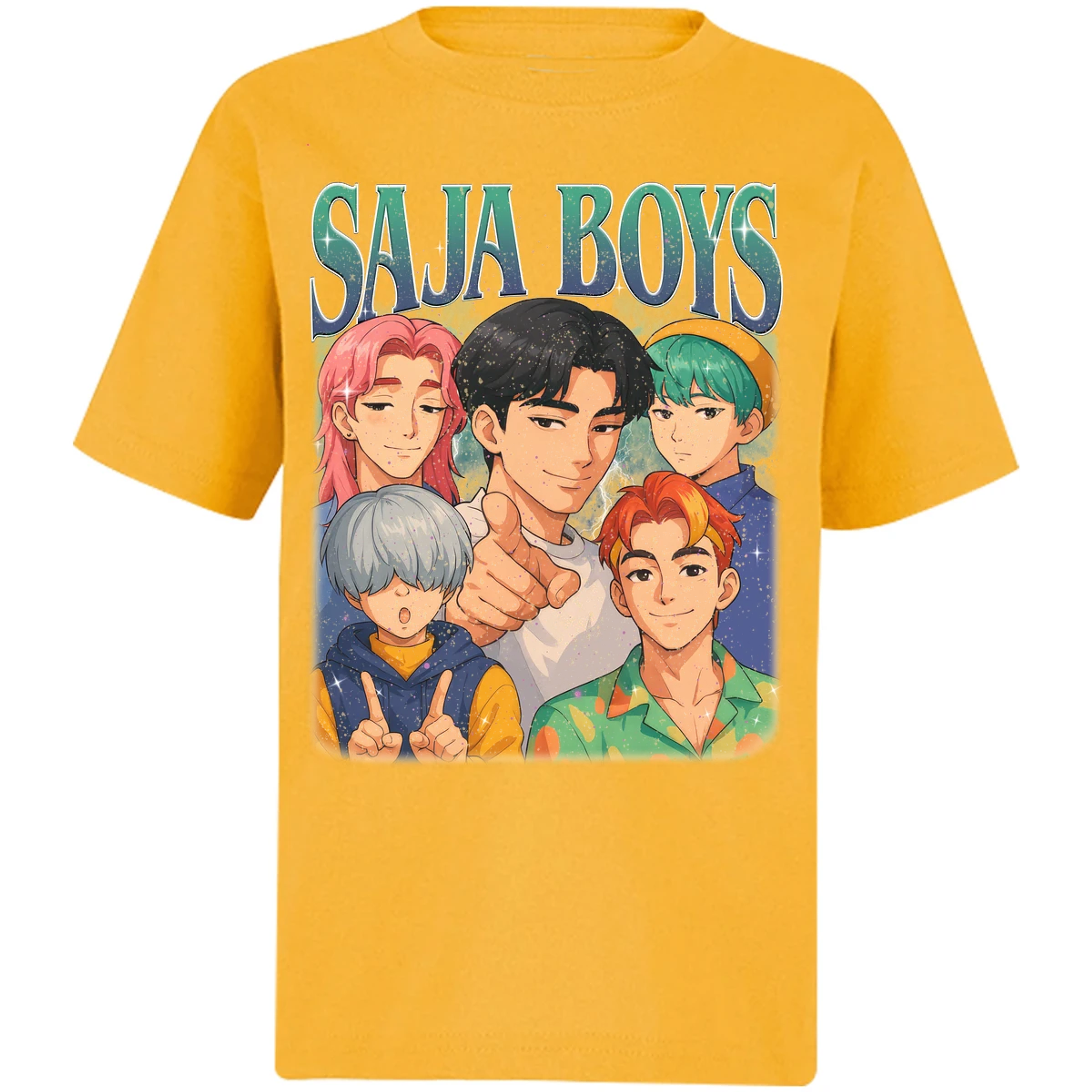 Playera Demon Hunters Saja Boys 014 para Niño 11